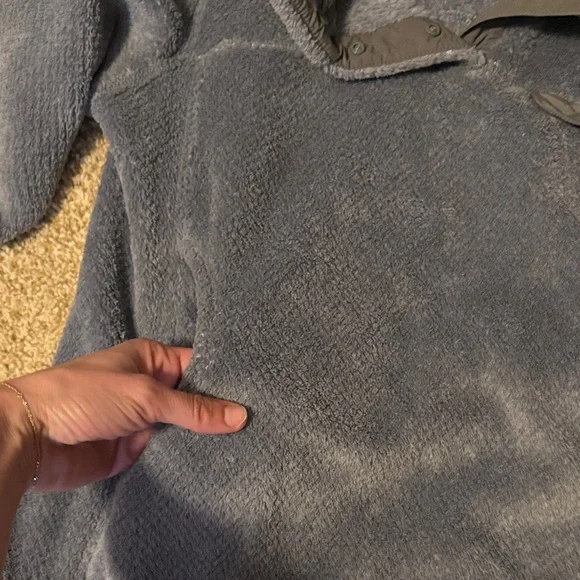Patagonia Re-Tool Snap Pullover // Woman’s Small // Narwhal Grey - Picture 4 of 7